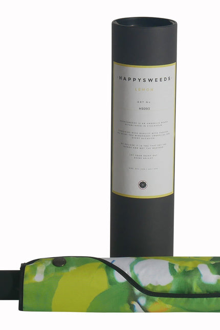 Lemon Umbrella – Vibrant, Windproof & UPF50+ Protection.