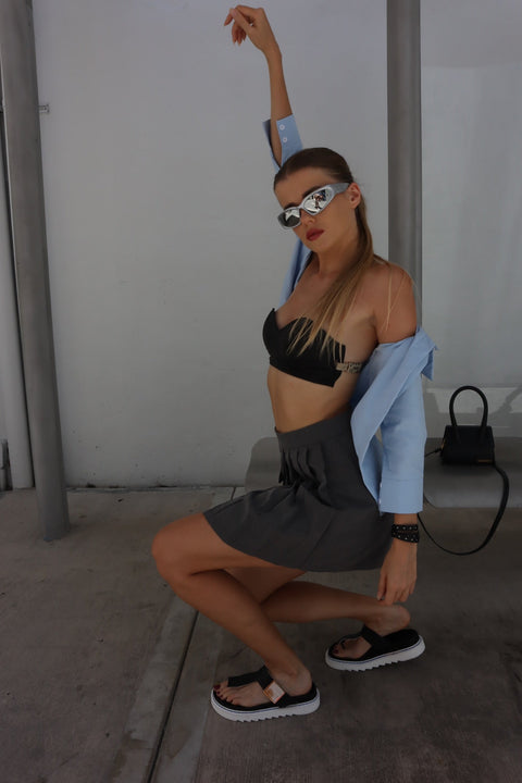 O2 Monde | Klapki Vaju czarne