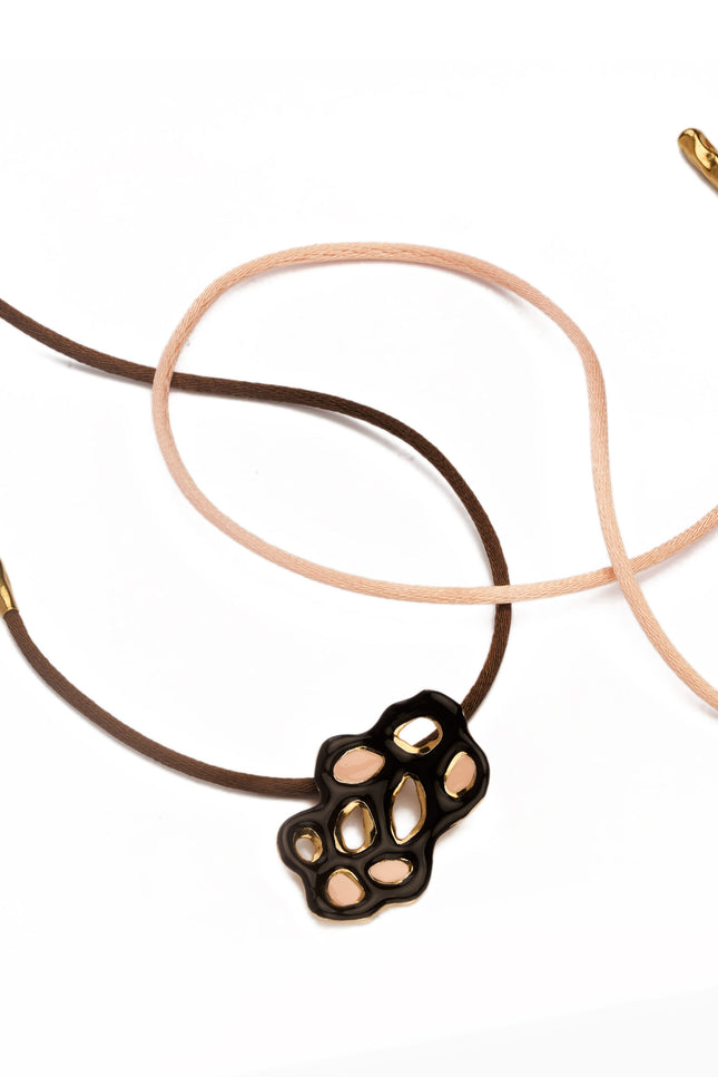 Generazione Zordan | Choker 24 Brown & Pink