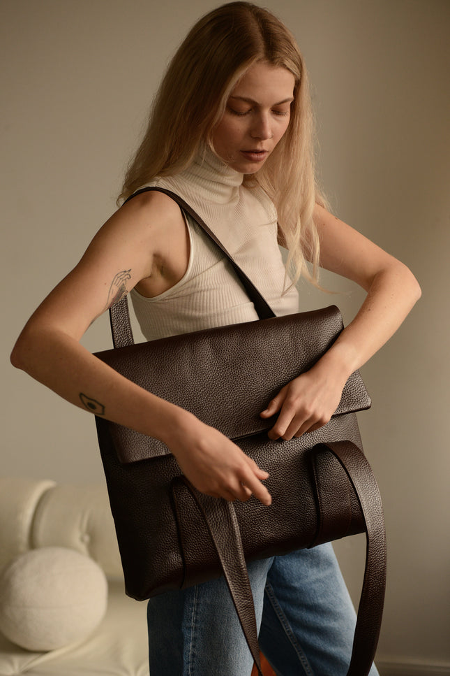 Lava Flow | Shoulder bag Teide black