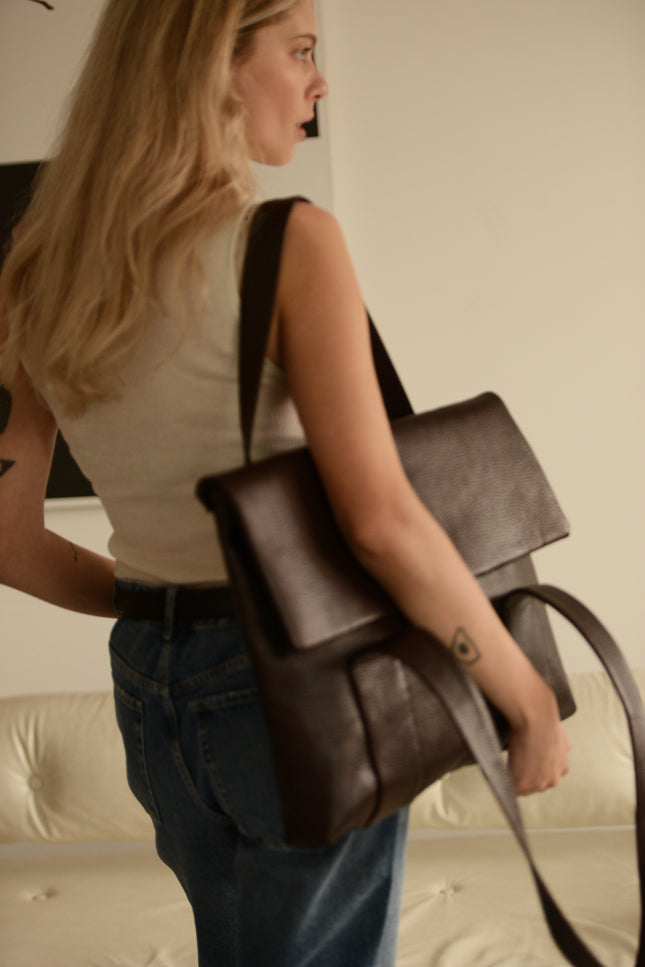 Lava Flow | Shoulder bag Teide black