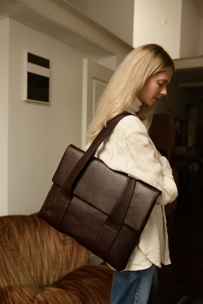 Lava Flow | Shoulder bag Teide black