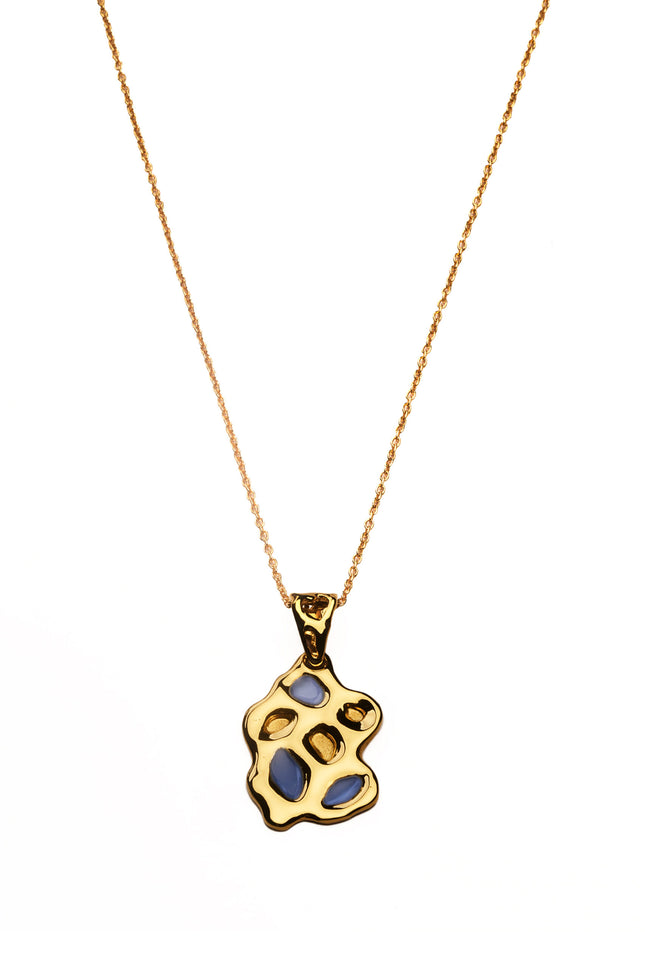 Generazione Zordan | Pendant Siccità 68 Turquoise Gold