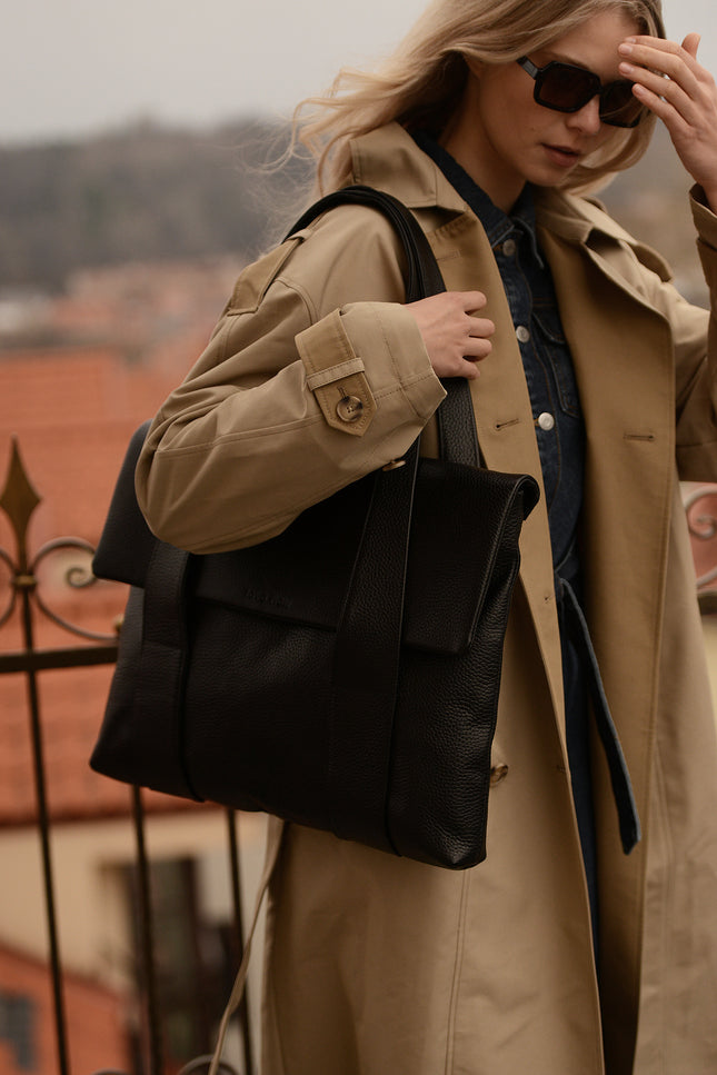 Lava Flow | Shoulder bag Teide brown