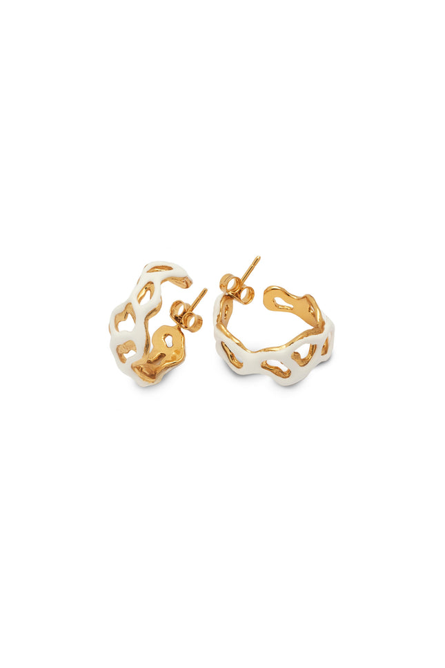 Generazione Zordan | Hoops Blast Up White & Gold