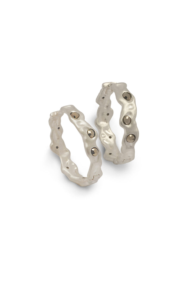 Generazione Zordan | Big Circular Hoops Satin Silver