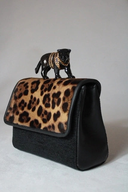Veronica Siciliani | Jungle in the City Panther Bag