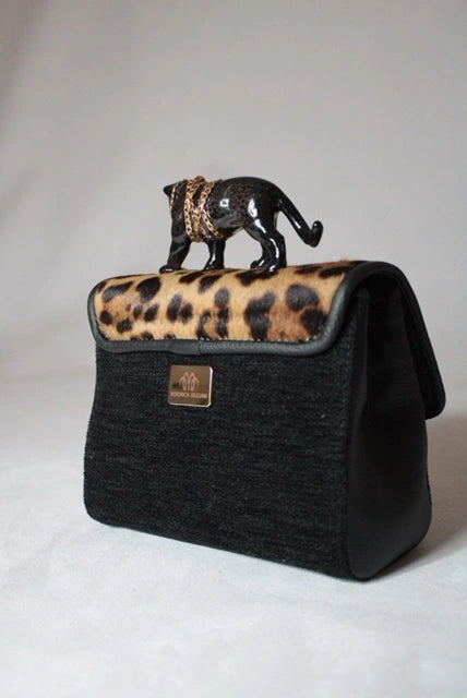 Veronica Siciliani | Jungle in the City Panther Bag