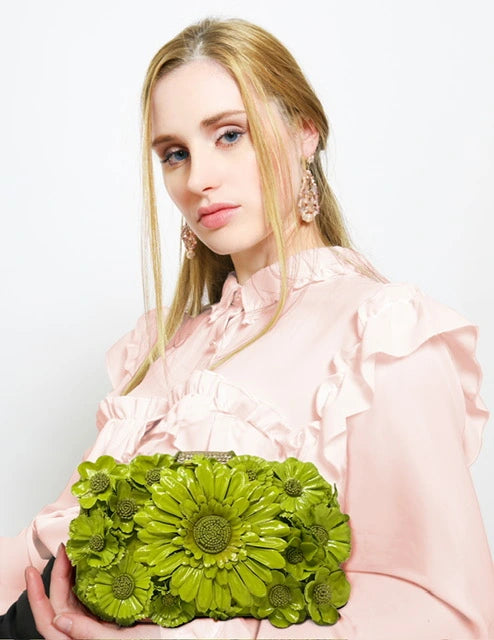 Veronica Siciliani | Gerbera clutch