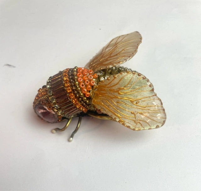 Veronica Siciliani | Large fly Brooche