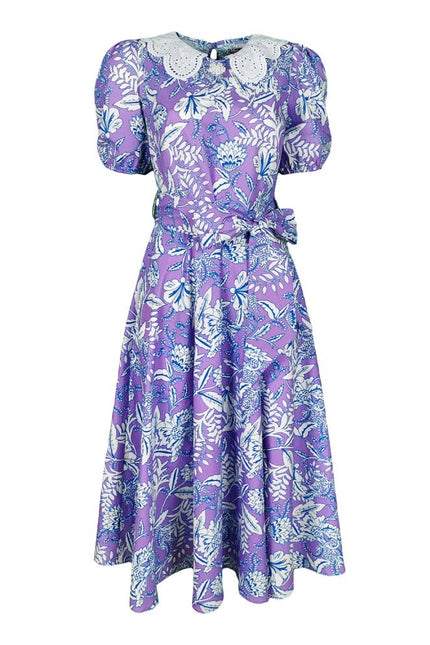 Lalipop Design | Sukienka midi z kwiatowym wzorem