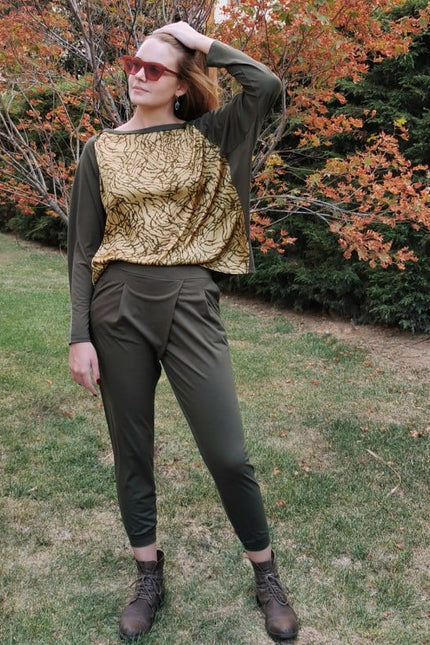 Lalipop Design | Bluza matowe złoto