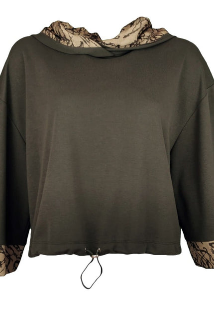 Lalipop Design | Knitted Khaki Hoodie