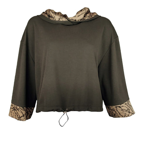 Lalipop Design | Knitted Khaki Hoodie