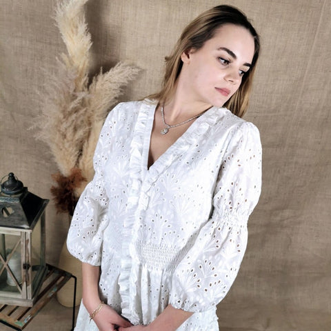 Lalipop Design | Embroidered Midi Dress