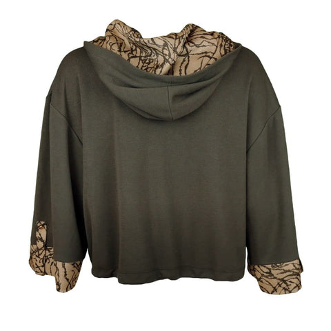 Lalipop Design | Knitted Khaki Hoodie