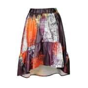 Lalipop Design | Parachute Mini Skirt With Abstract Digital Print