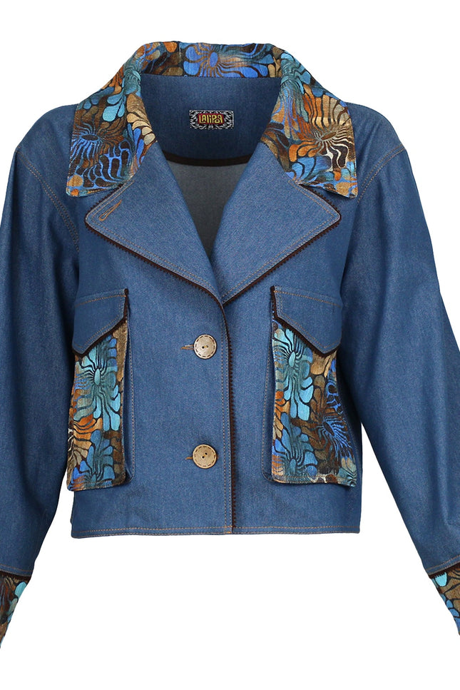 Lalipop Design | Cropped Denim Jacket