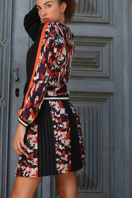 Lalipop Design | Bluza z oczkami na sznurówki i cyfrowym nadrukiem