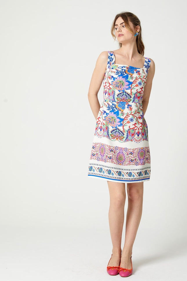 Lalipop Design | A-Line Paisley-Print Mini Dress
