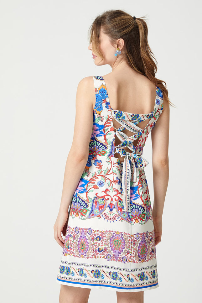 Lalipop Design | A-Line Paisley-Print Mini Dress