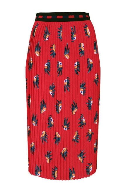 Lalipop Design | Eyes On Pleated Midi Skirt