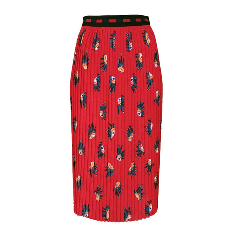 Lalipop Design | Eyes On Pleated Midi Skirt