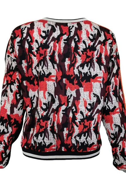 Lalipop Design | Bluza z oczkami na sznurówki i cyfrowym nadrukiem
