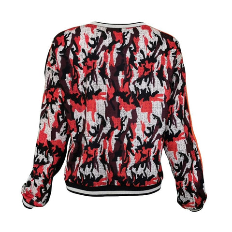 Lalipop Design | Bluza z oczkami na sznurówki i cyfrowym nadrukiem