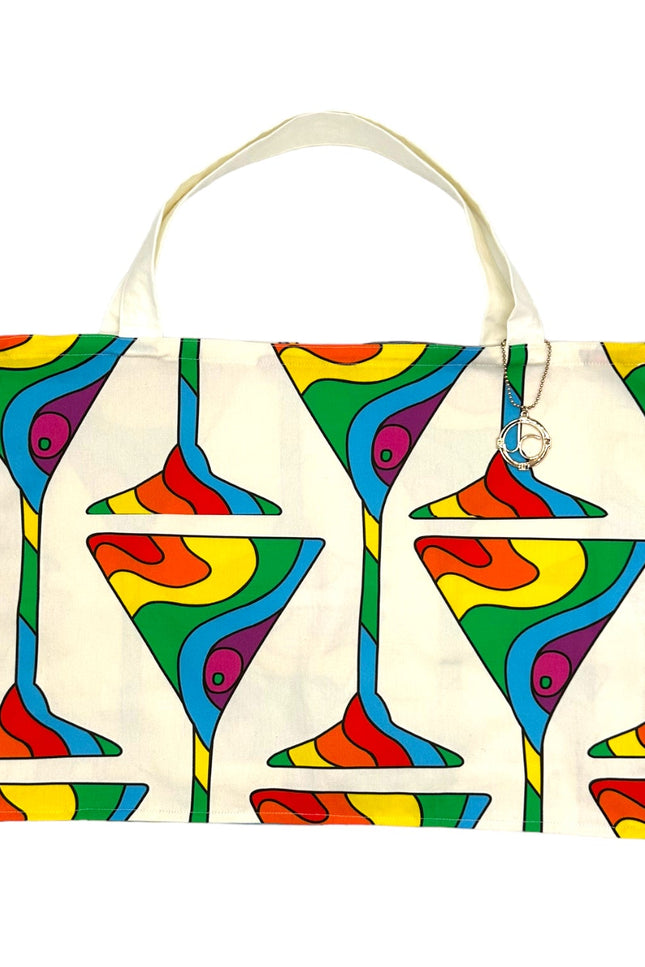 Julia Clancey I Martini Rainbow Tote Bags