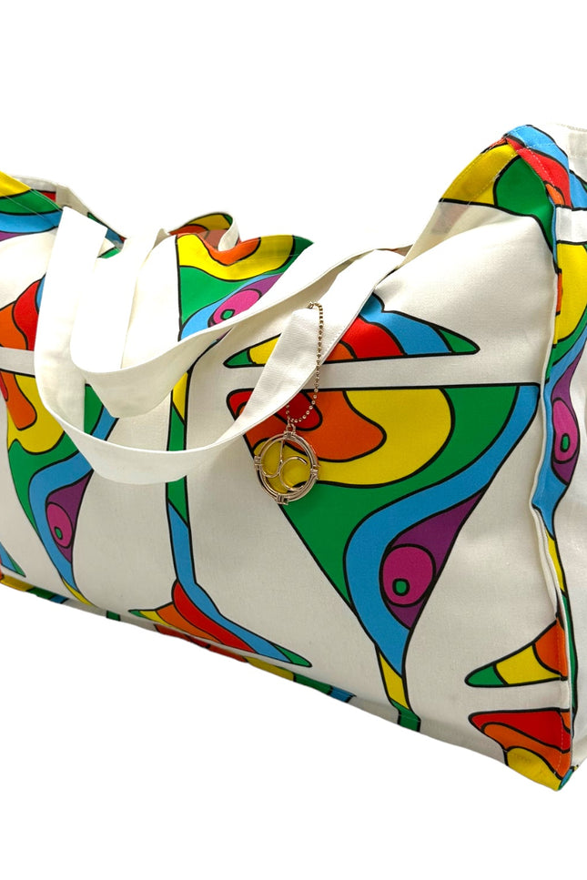 Julia Clancey I Martini Rainbow Tote Bags