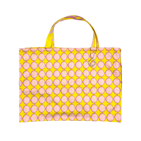 Julia Clancey I JC Mini Medallion Limone tote