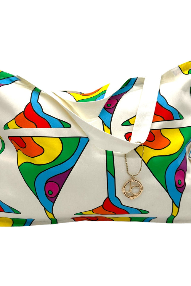 Julia Clancey I Martini Rainbow Tote Bags