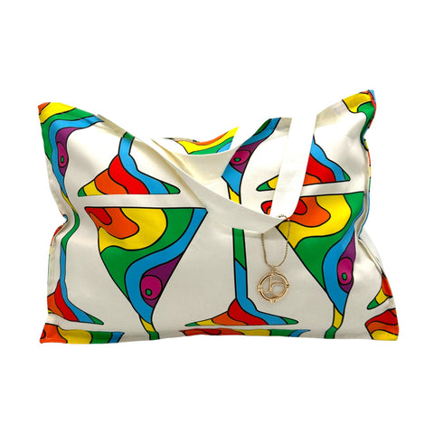 Julia Clancey I Martini Rainbow Tote Bags
