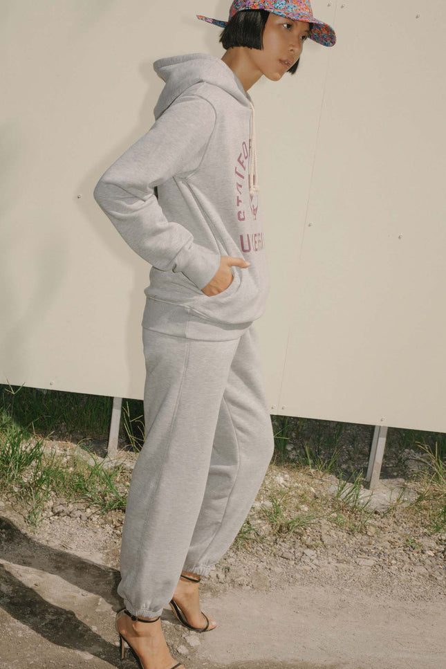 State Of Georgia I THE STATE OF GEORGIA TRACKIE PANTS - GREY MARLE
