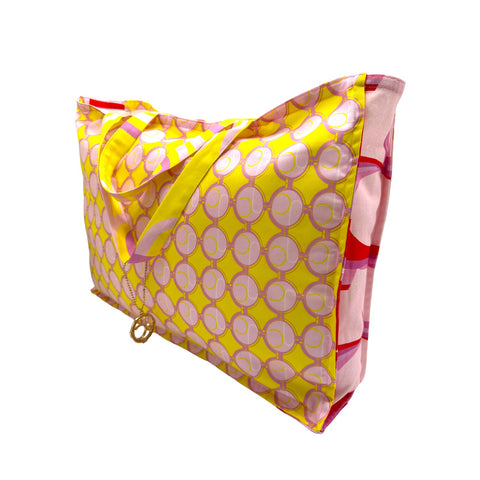 Julia Clancey I JC Mini Medallion Limone tote