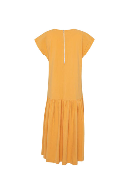 State Of Georgia I THE LIZZIE DROP WAIST DRESS - TAN
