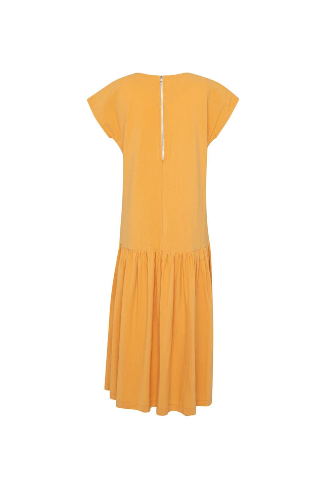 State Of Georgia I THE LIZZIE DROP WAIST DRESS - TAN