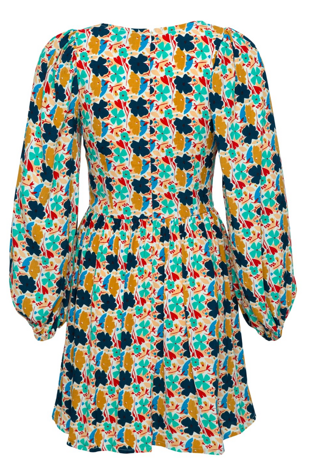 State Of Georgia I THE SWING DRESS- Blume small