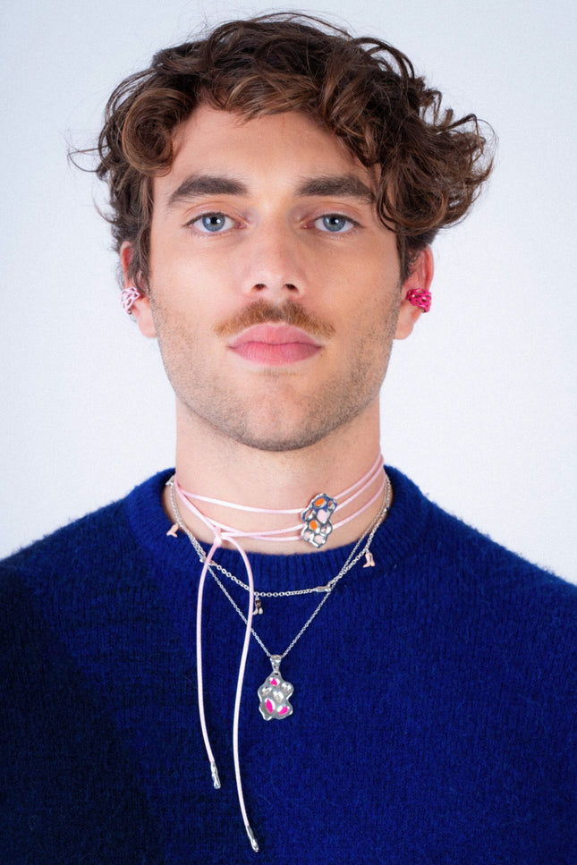 Generazione Zordan | Pendant Siccità 68 Fucsia Silver