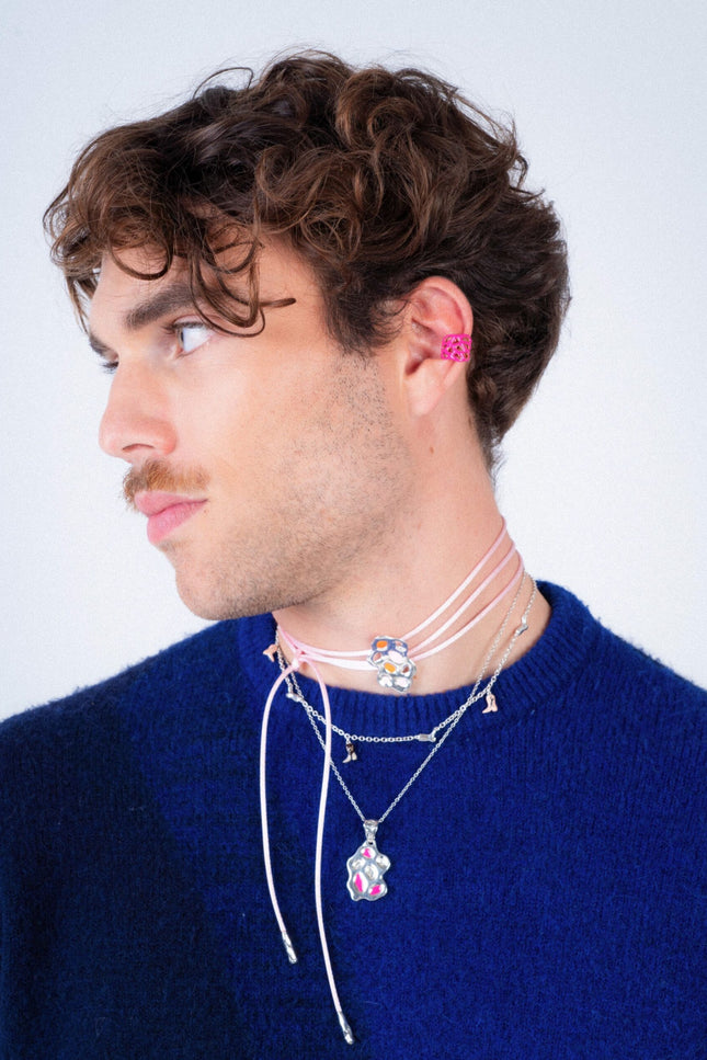 Generazione Zordan | Pendant Siccità 68 Fucsia Silver