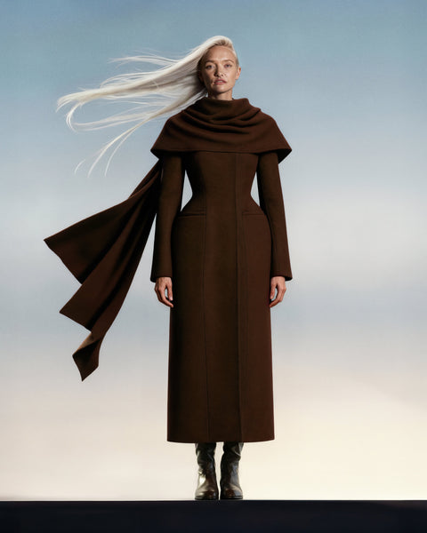 BÚDZIKO | ARCHE WOOL COAT