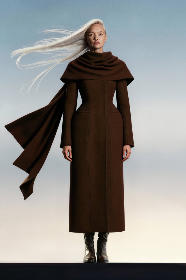 BÚDZIKO | ARCHE WOOL COAT