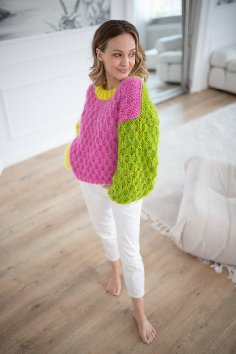 Color My Space I Sweter Neon