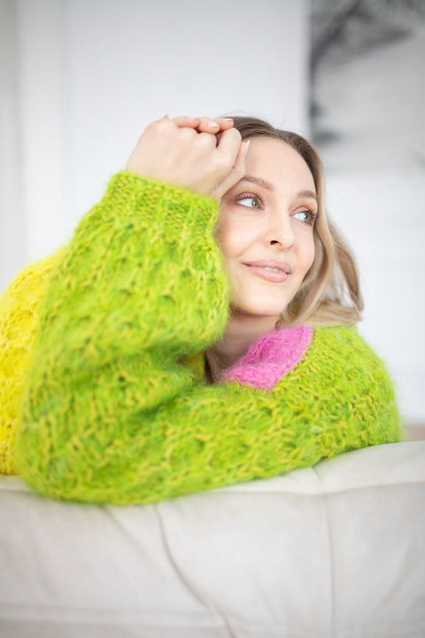 Color My Space I Sweter Neon