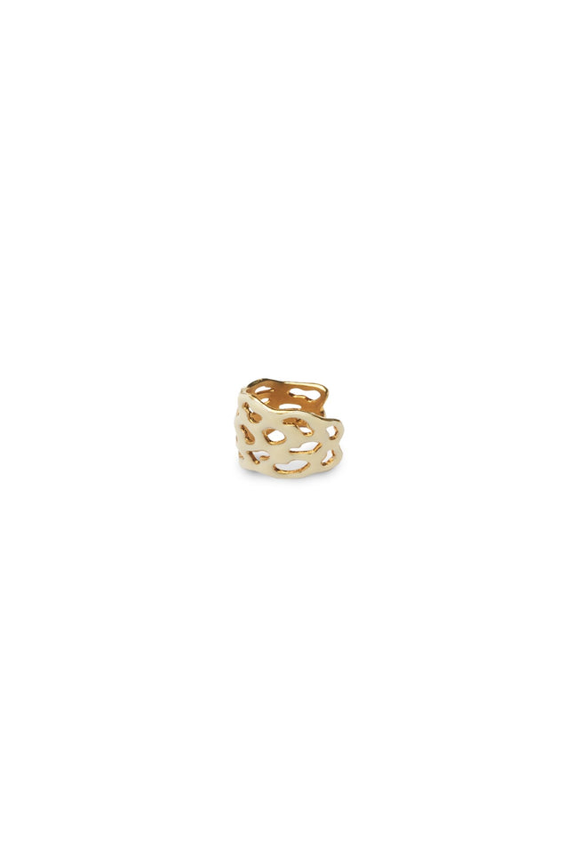 Generazione Zordan | Earcuff - Studs 94 Cream & Gold