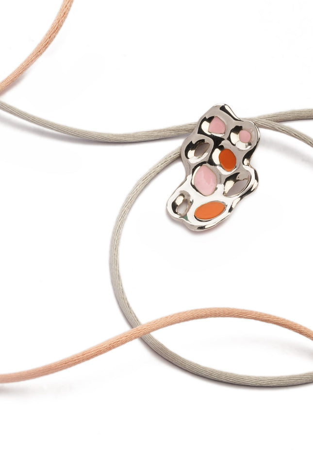 Generazione Zordan | Choker 24 Orange & Pink