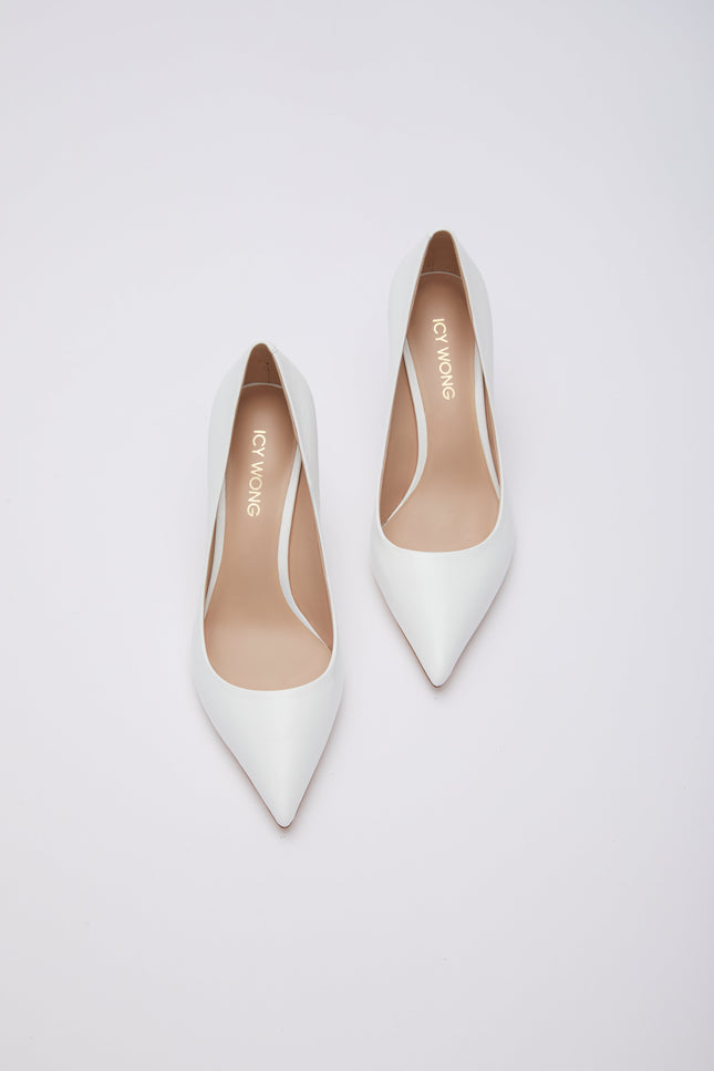 Icy Wong | Brushed Leather Pumps