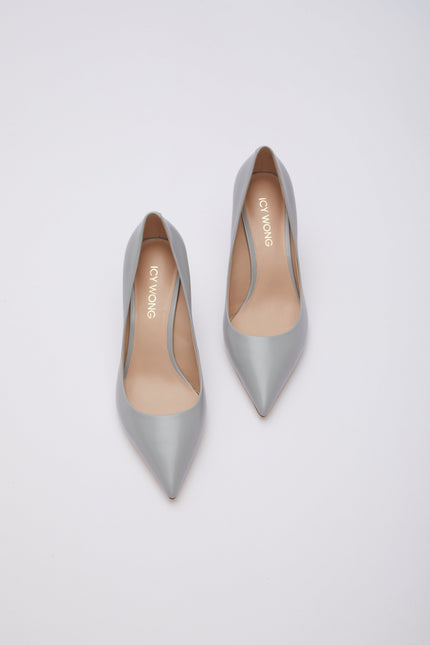 Icy Wong | Brushed Leather Pumps