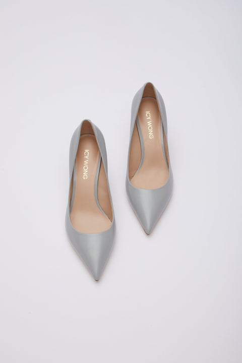 Icy Wong | Brushed Leather Pumps
